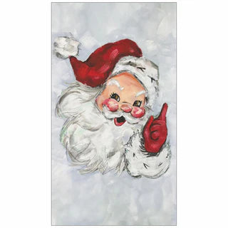 Jolly St. Nick Guest Napkin