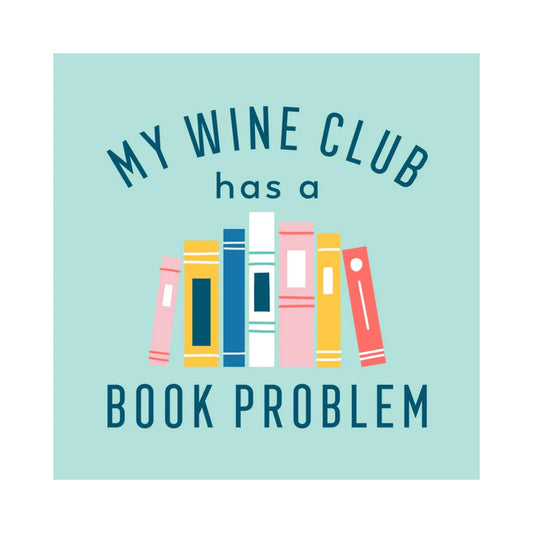 My Wine Club Has a Book Problem Cocktail Napkins - 20PC