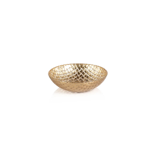 Braided Glass Bowl