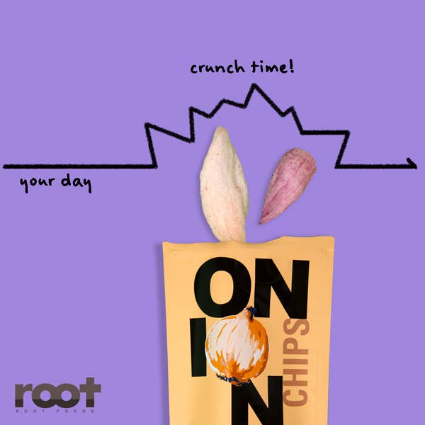 Root Foods Onion Chips
