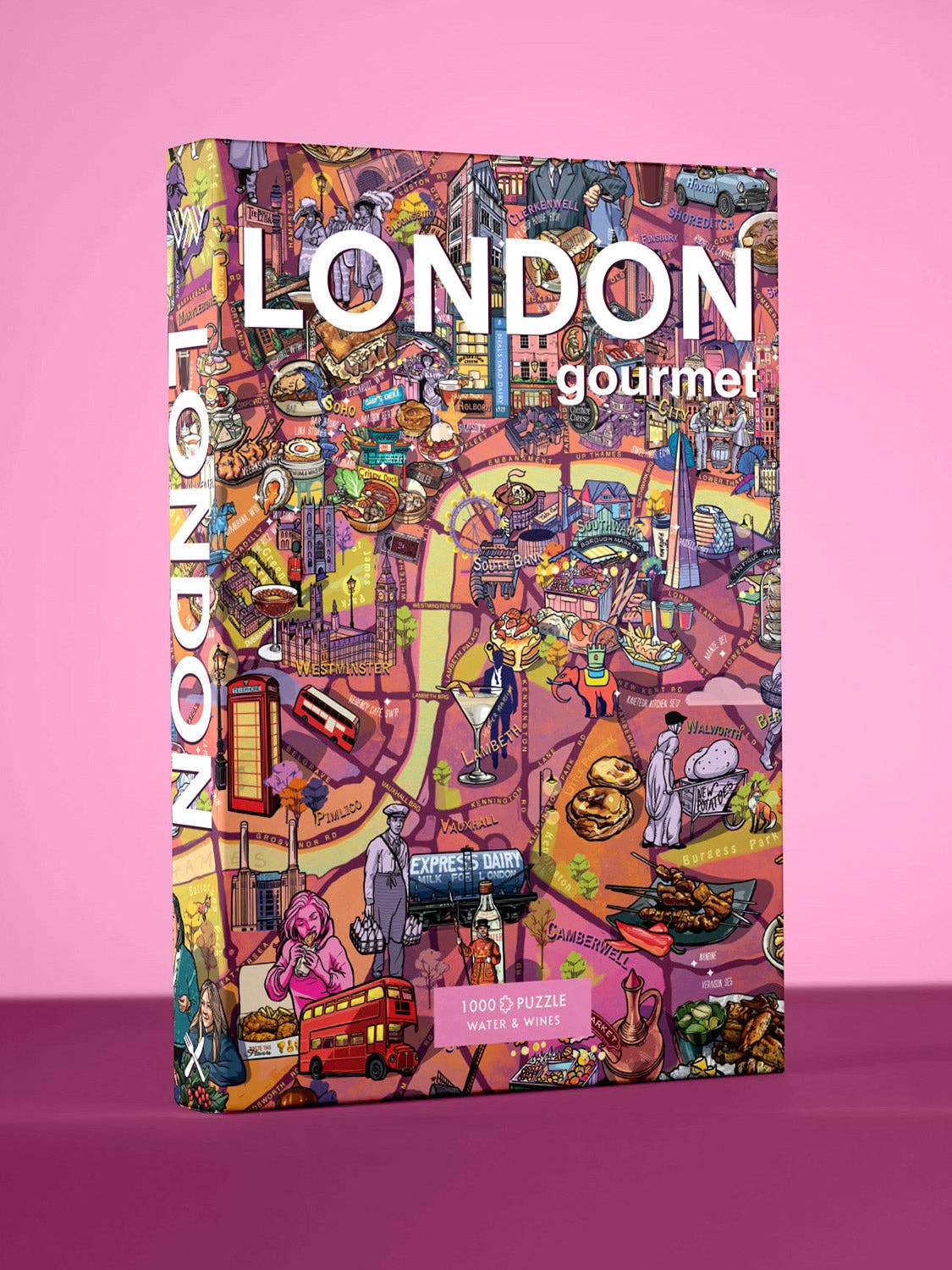 Water & Wines US - London Gourmet Puzzle