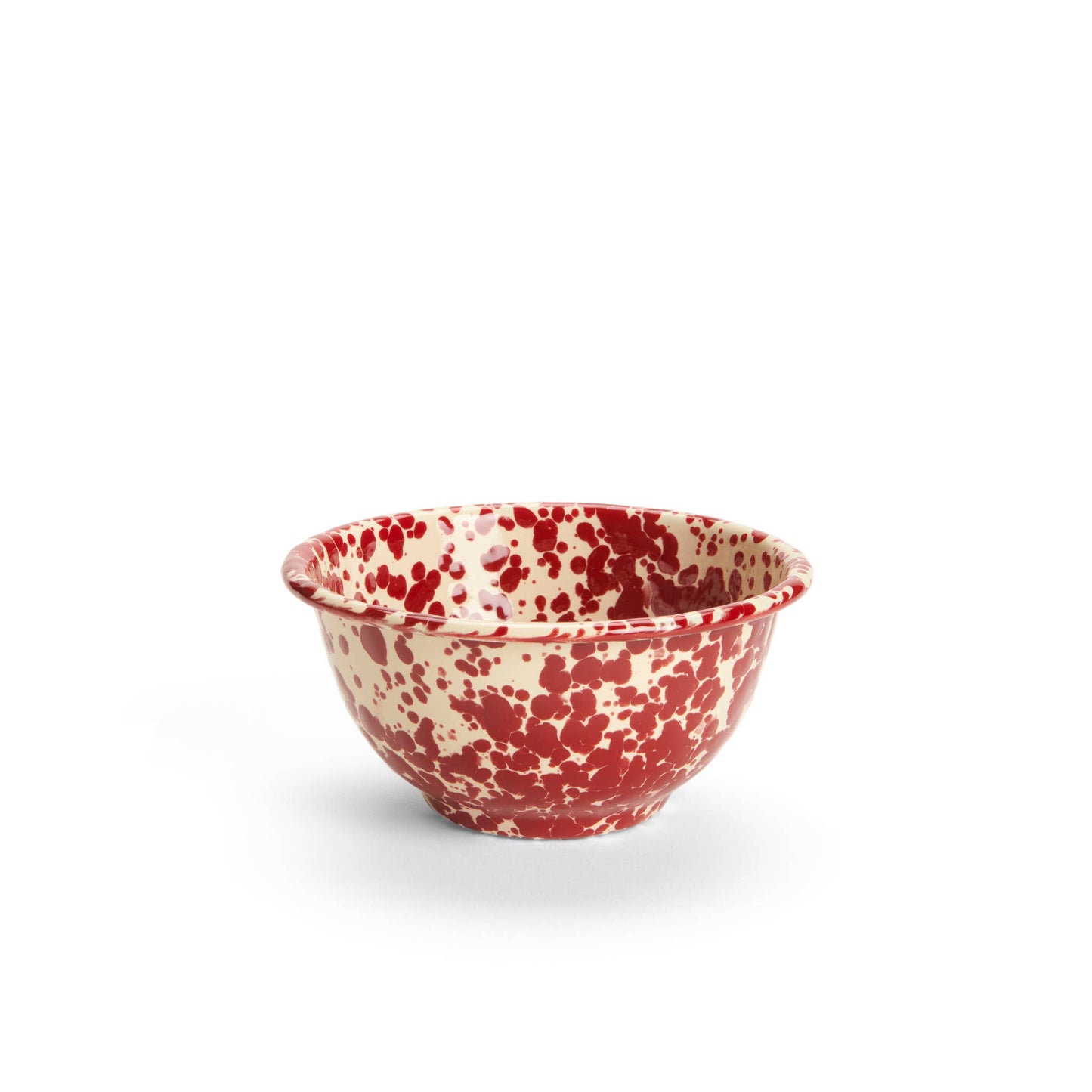 Crow Canyon Home - Splatter Enamelware Small Footed Bowl
