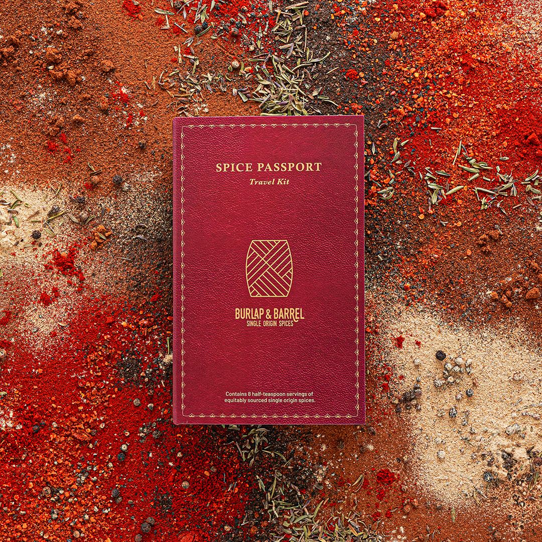 Burlap & Barrel Spice Passport Spice Passport, 8 Sample Pods