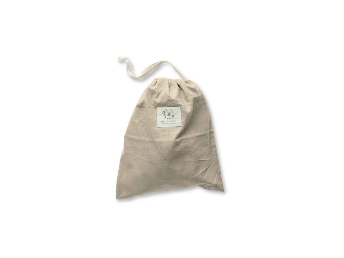 Bee's Wrap Reusable Beeswax Lined Artisan Bread Bag - Natural