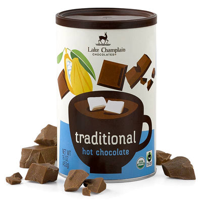 Lake Champlain Chocolates Traditional, Organic & Fair Trade Hot Chocolate Mix,