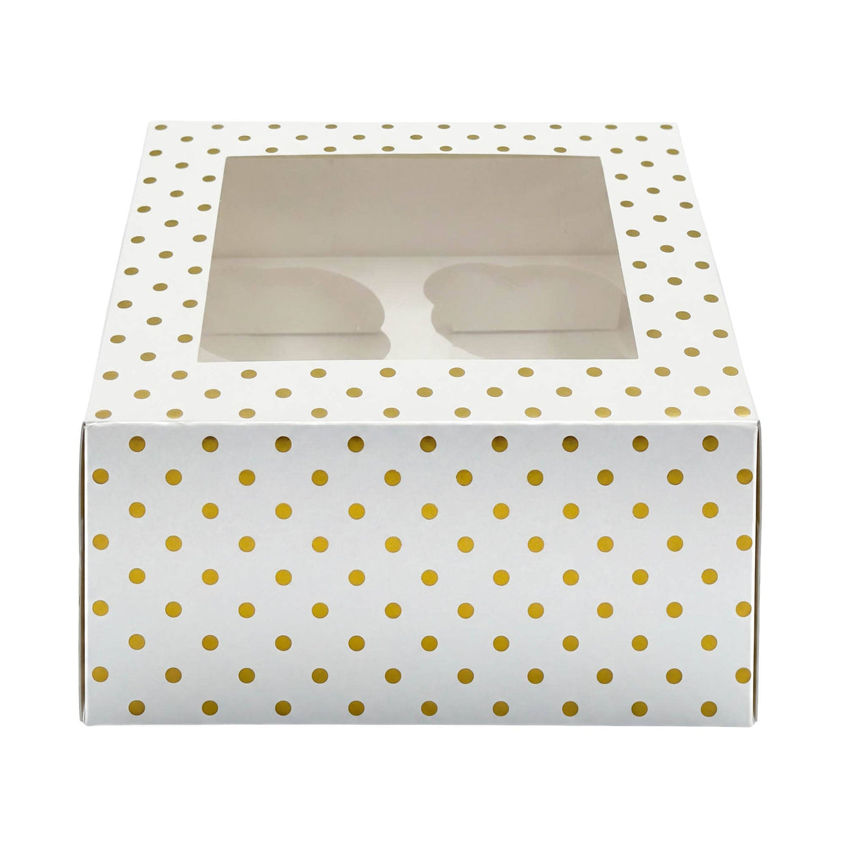 HIC - Harold Import Co. - Treat Boxes with Removable Cupcake Inserts, Set of 4