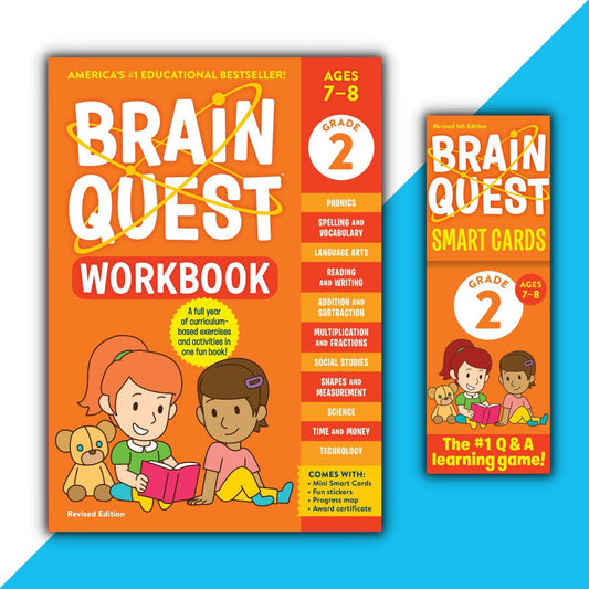 Hachette Book Group - Brain Quest Set: Grade 2