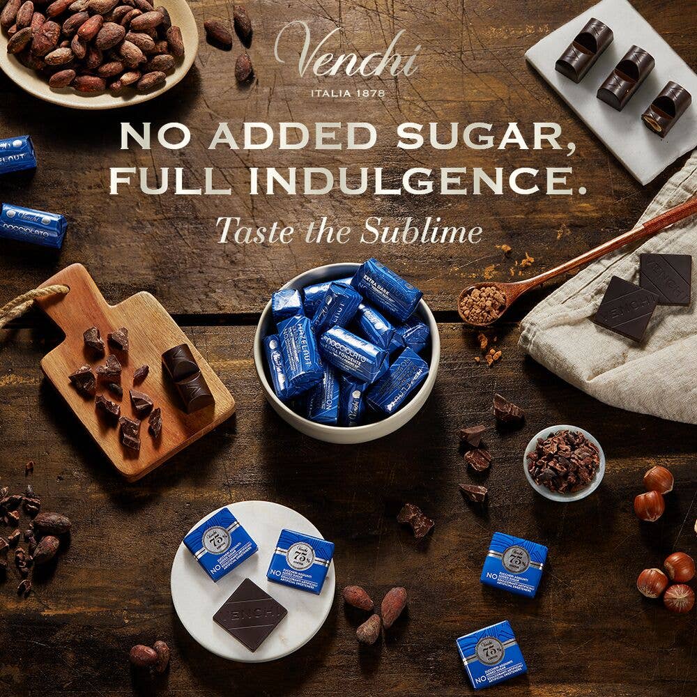 Venchi - No Added Sugar Chocolate Cremino - Venchi Italian Gourmet
