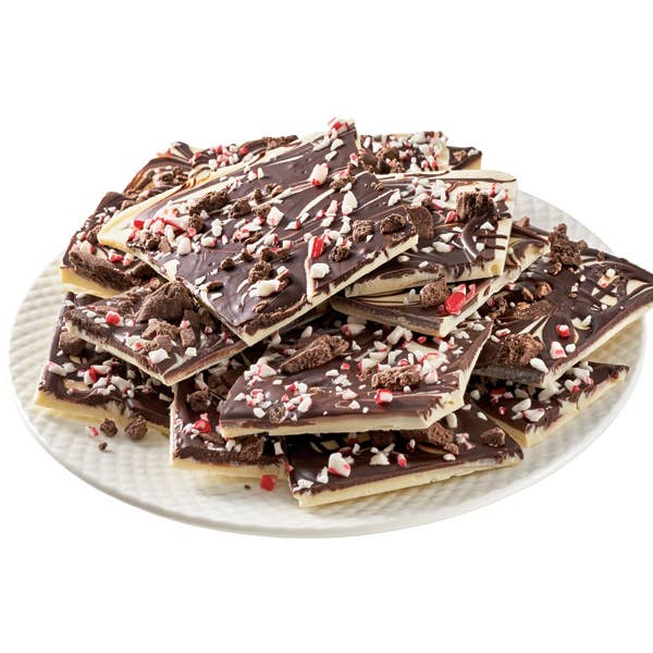 Bissinger's White and Dark Chocolate Peppermint Cookie Bark, 14oz