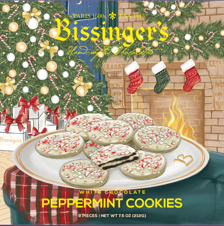 Bissinger's White Chocolate Peppermint Cookies - 9 PC