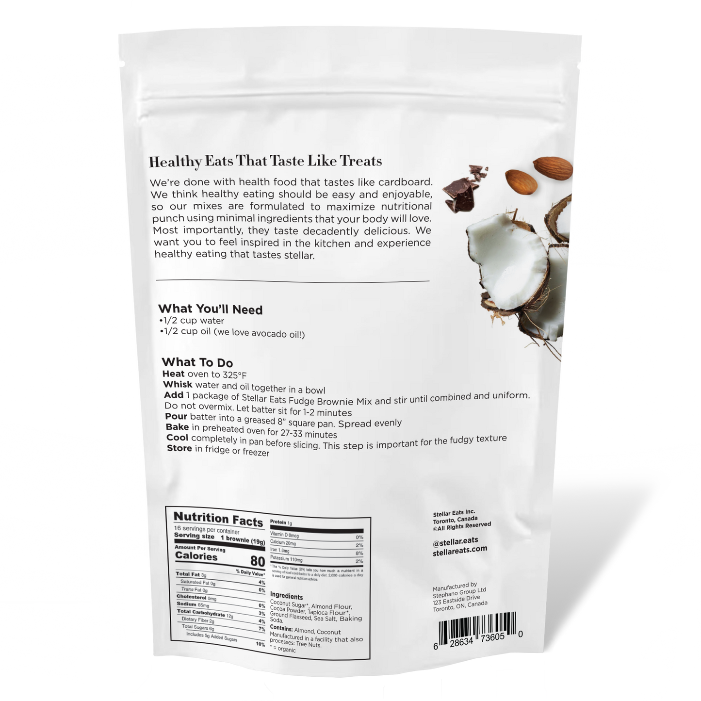 Stellar Eats Fudge Brownie Mix