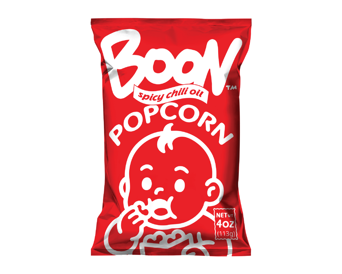 Boon BooN Pop Spicy Chili Oil Popcorn, 4oz