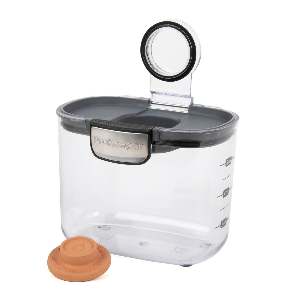Progressive Brown Sugar ProKeeper+, 1.5-Quart, Tamper Disk