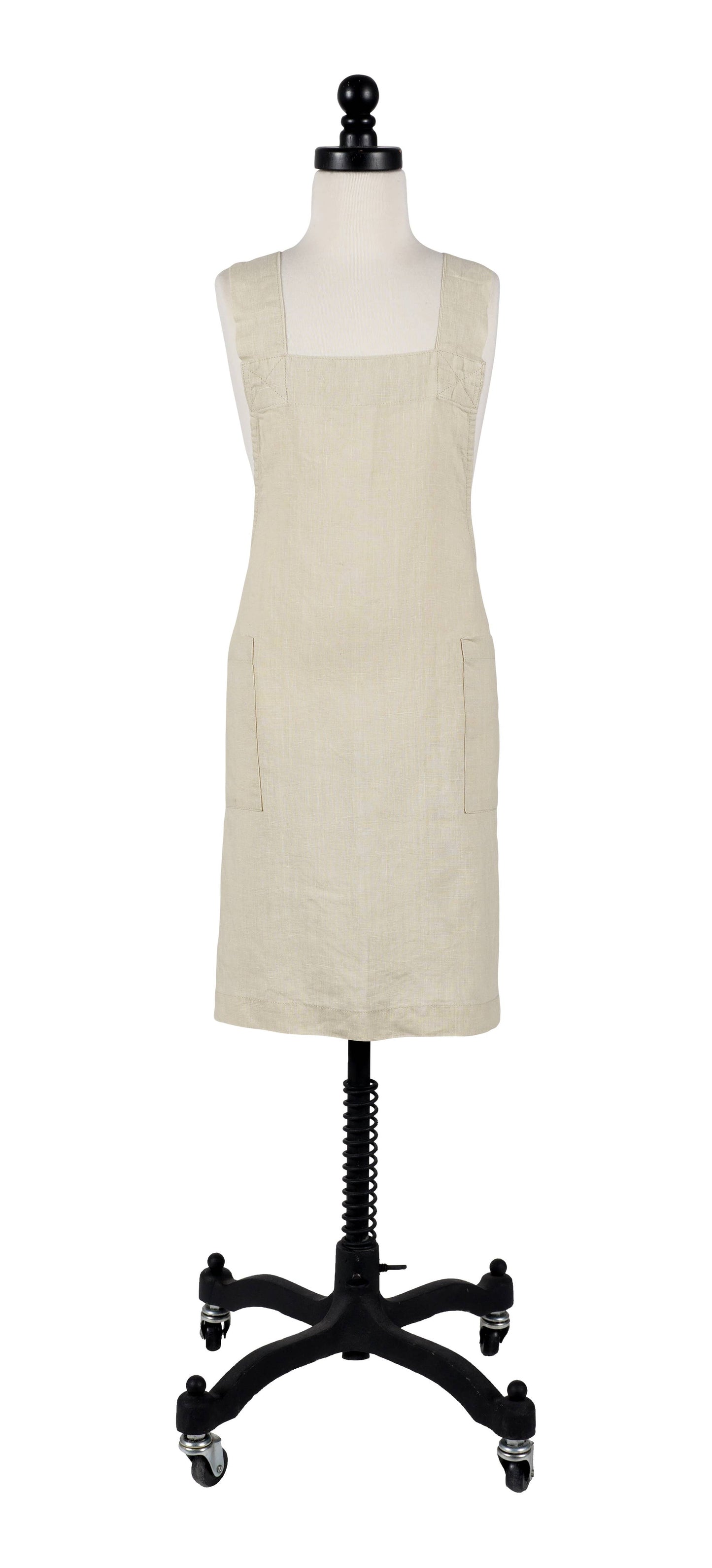 KAF Home Firenze Kids Stone Washed Linen Smock Apron