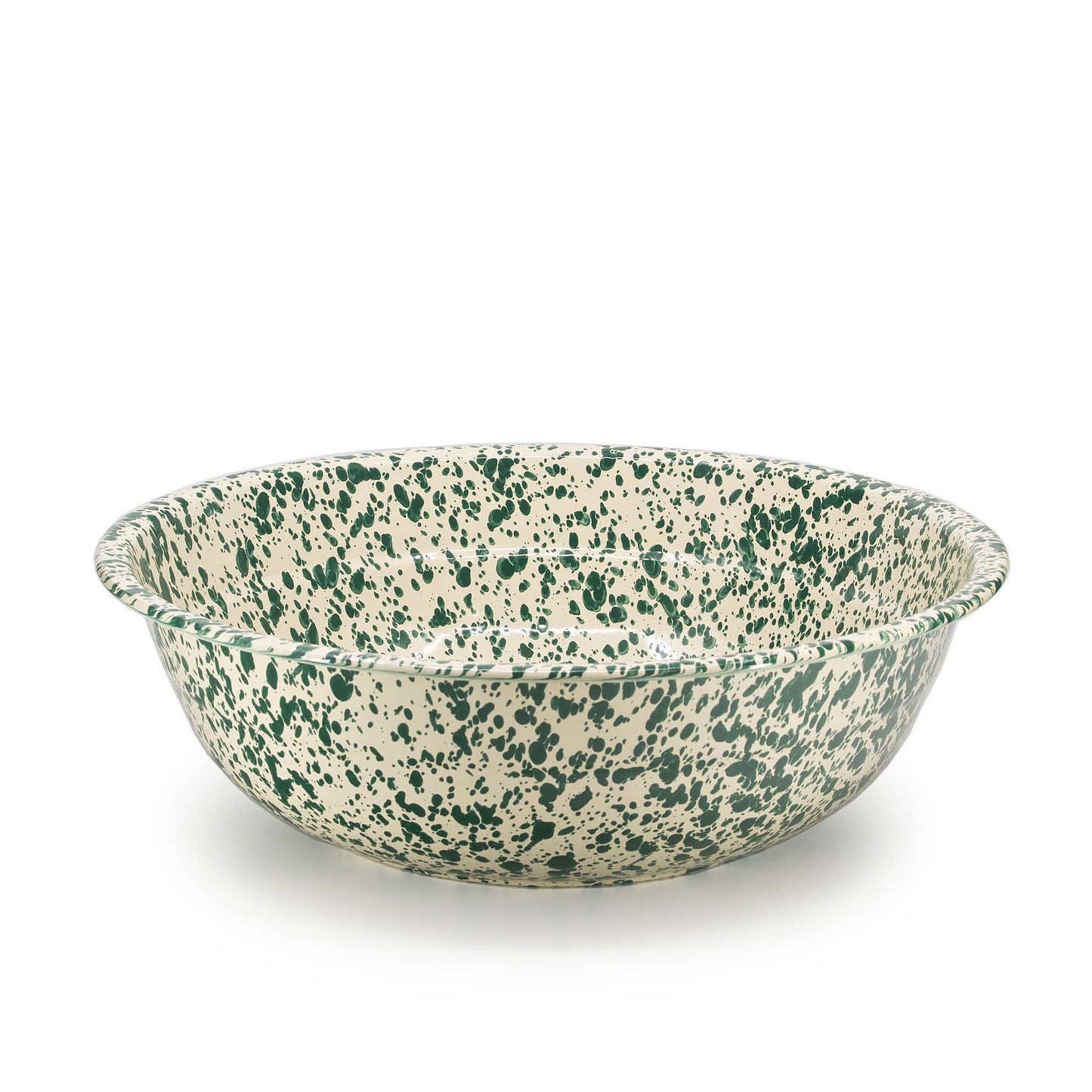 Crow Canyon Home Splatter Enamelware Medium Basin