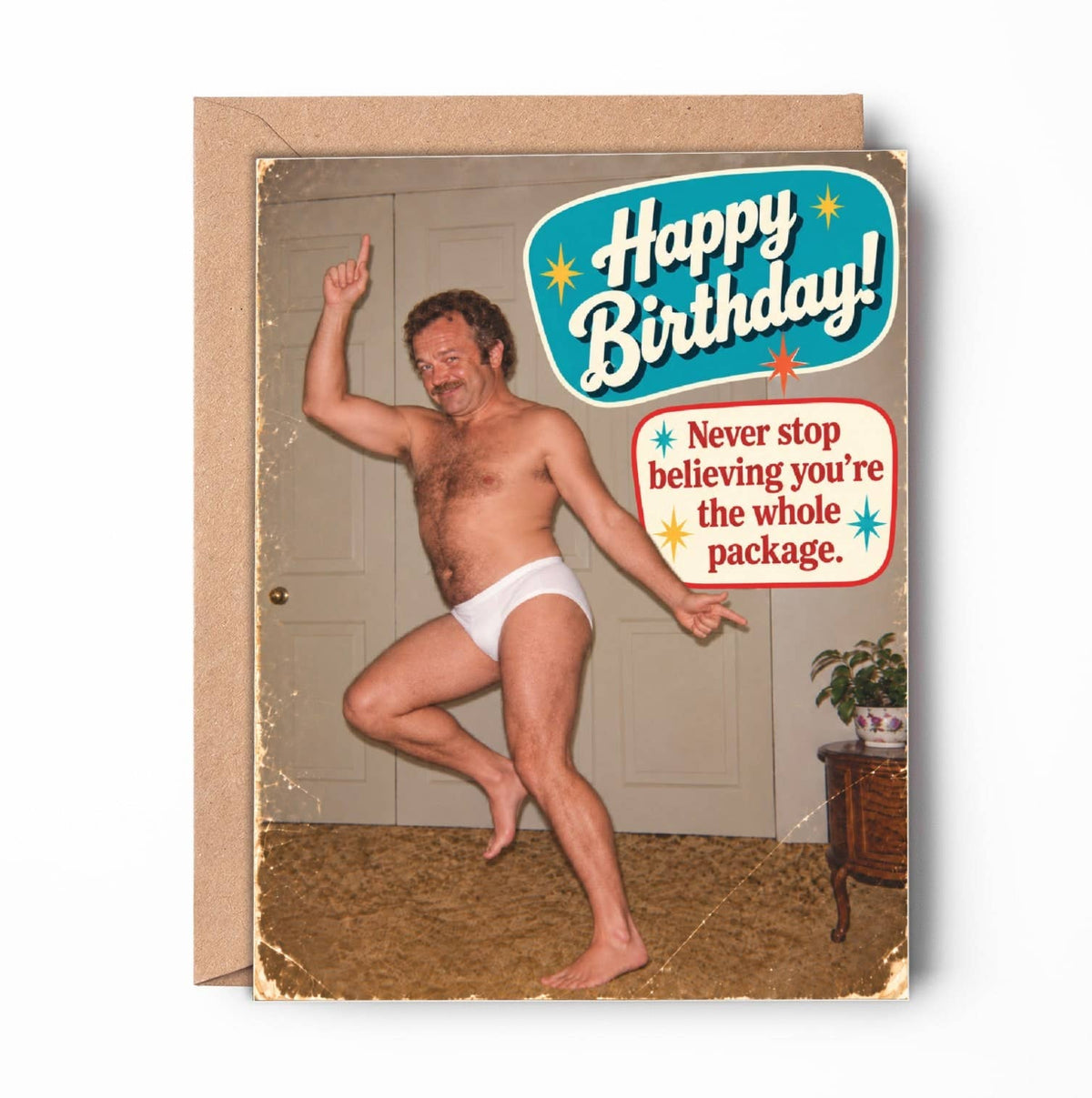 Katie Doodle | Boutique Greeting Cards & Birthday Gifts - Funny Cards Birthday, Greeting Cards Funny - "Whole Package"