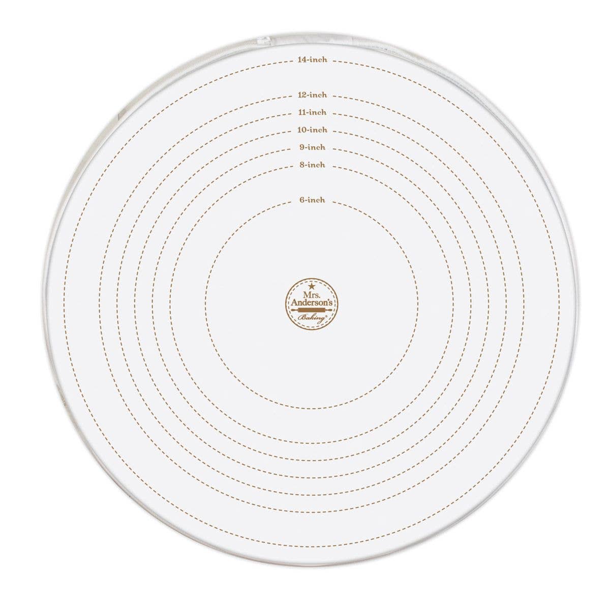 Mrs. Anderson's Baking Silicone Pie Crust Maker Bag, 16.5in