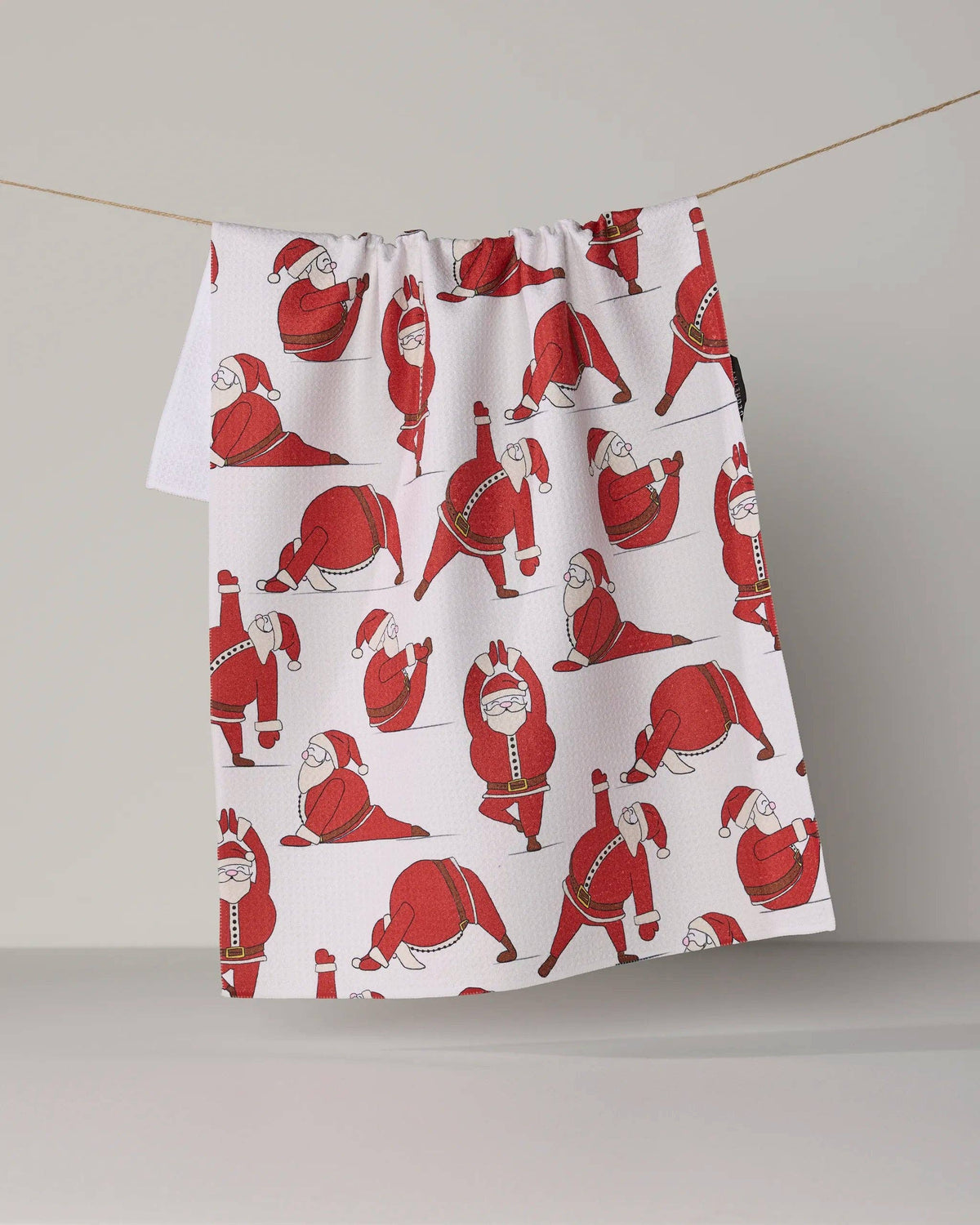 Geometry - Stretchy Santy Tea Towel