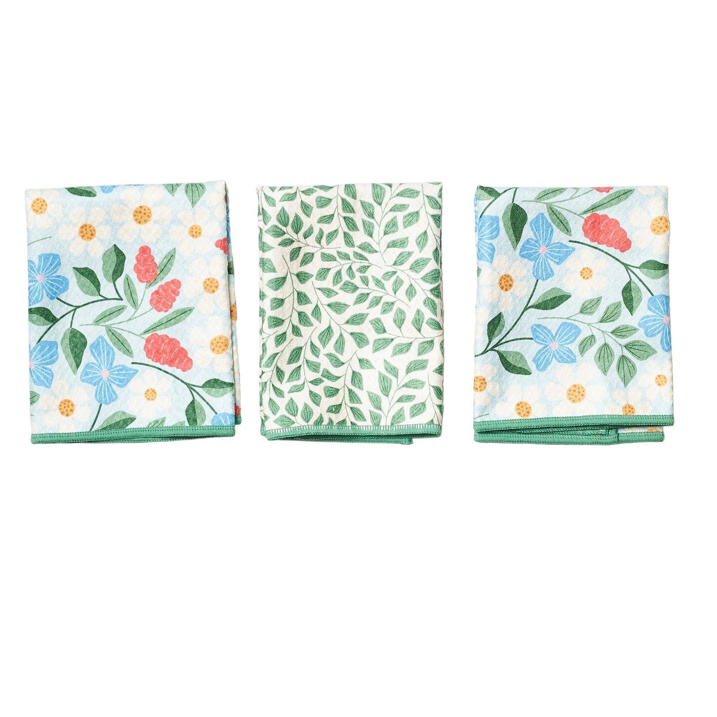 Once Again Home Co. - Mighty Mini Towel (Set of 3) Reversible - RJW Garden Path