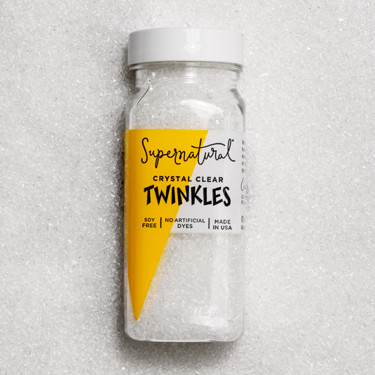 Supernatural Twinkles Sanding Sugar - Crystal Clear