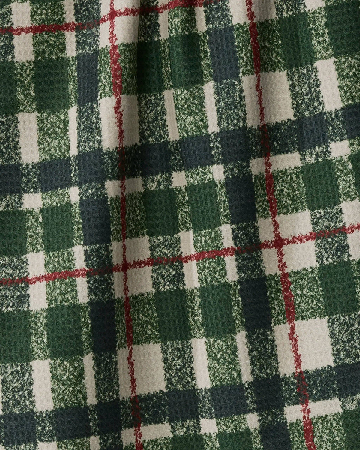 Geometry - Juniper Plaid Luxe Kitchen Towel - Holiday 2026