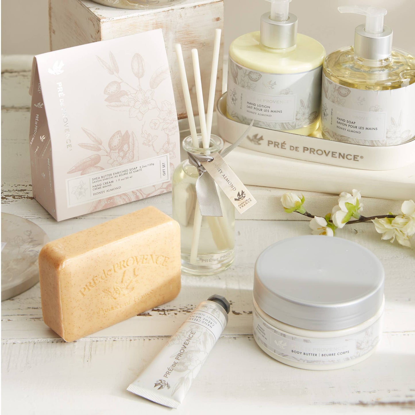 European Soaps - Honey Almond Soap Bar -  250 g