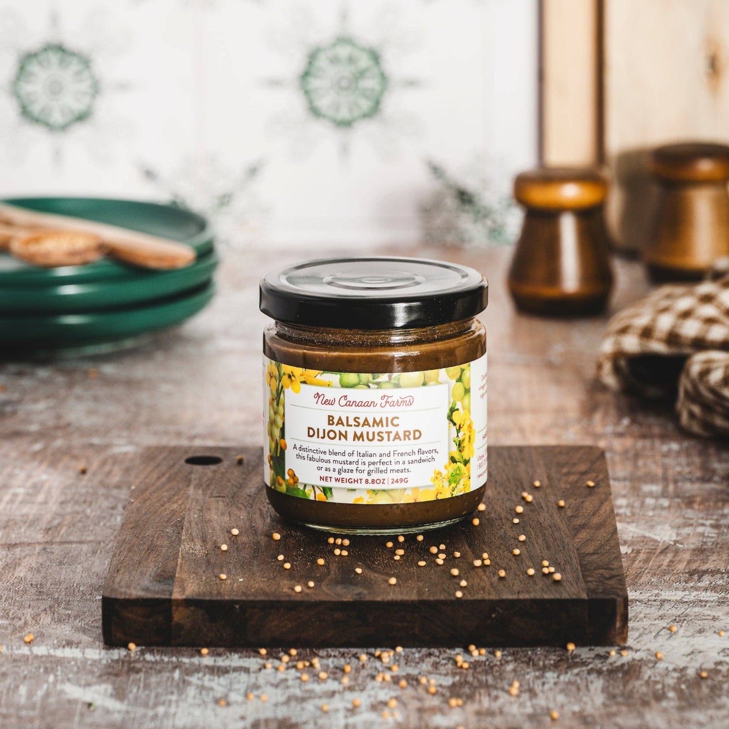 New Canaan Farms Balsamic Dijon Mustard