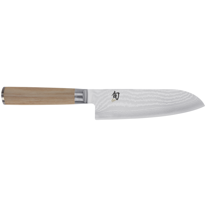 Shun Classic Blonde Santoku Knife, 7"
