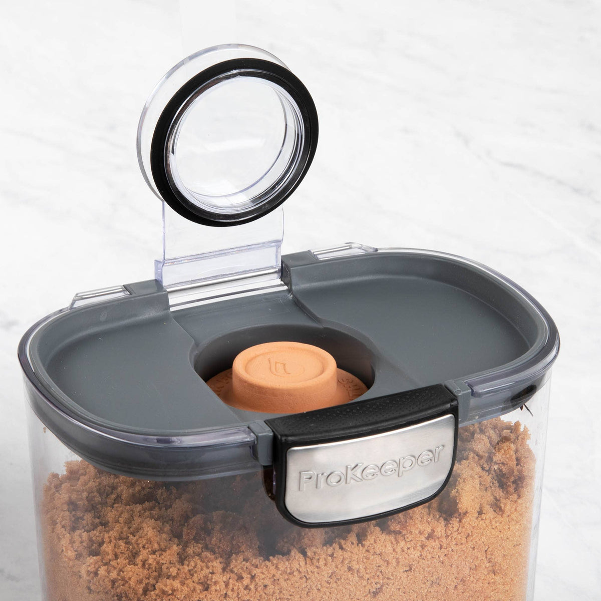 Progressive Brown Sugar ProKeeper+, 1.5-Quart, Tamper Disk