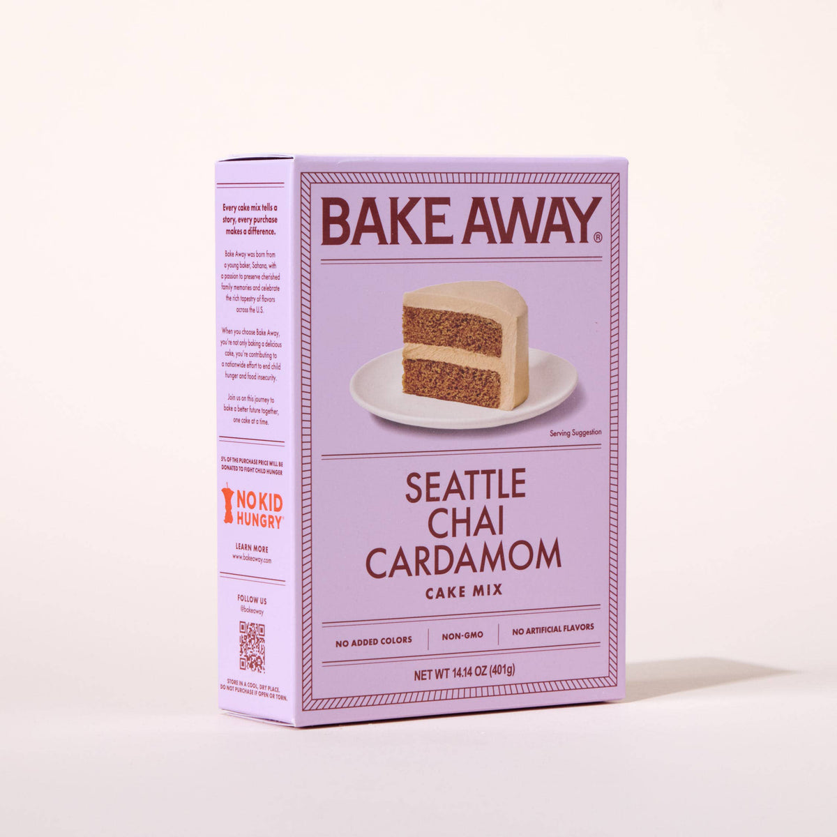 BAKE AWAY - Seattle Chai Cardamom Cake Mix | (1) Case = (8) ind. boxes