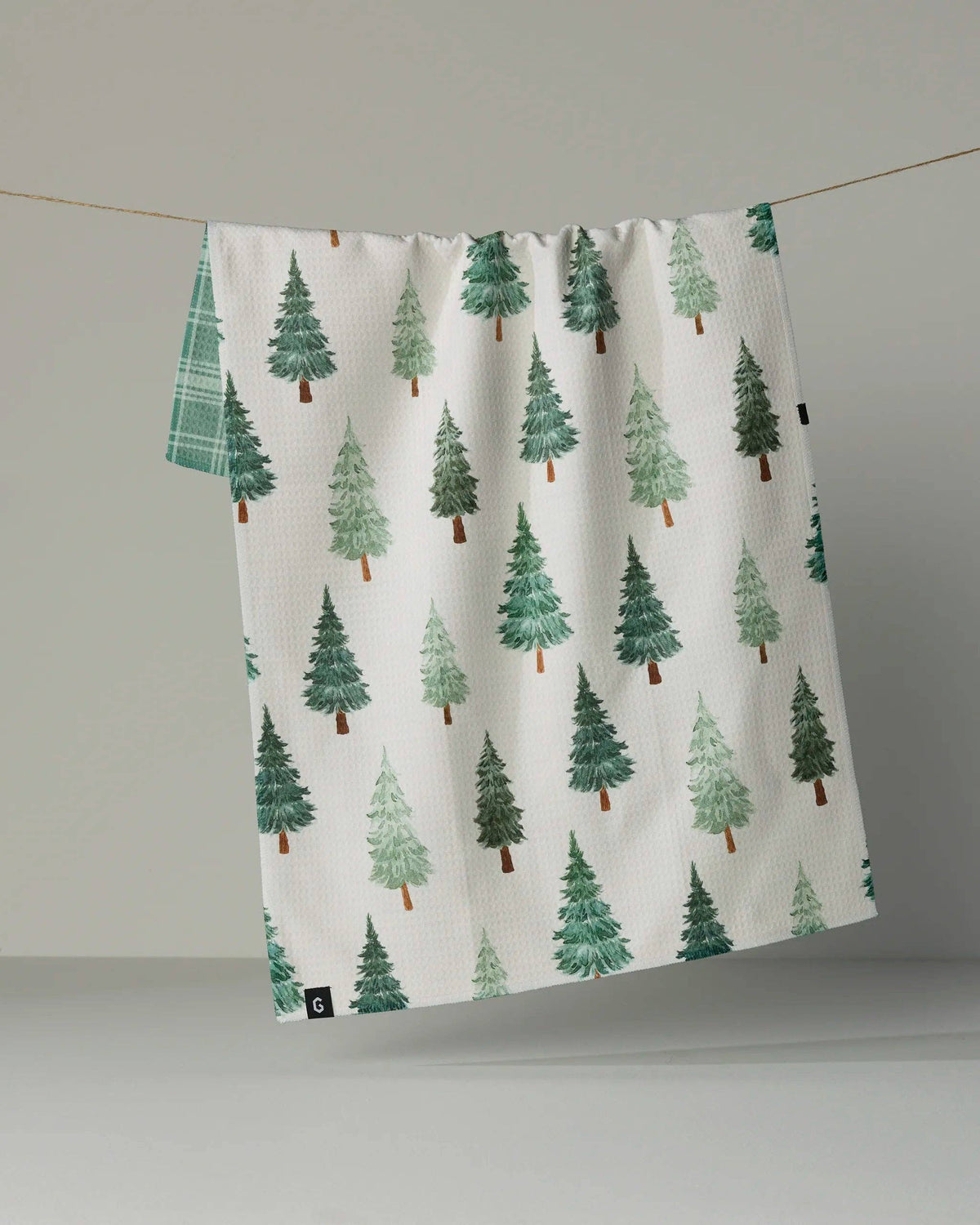 Geometry - Pine Grove Luxe Kitchen Towel - Holiday 2026