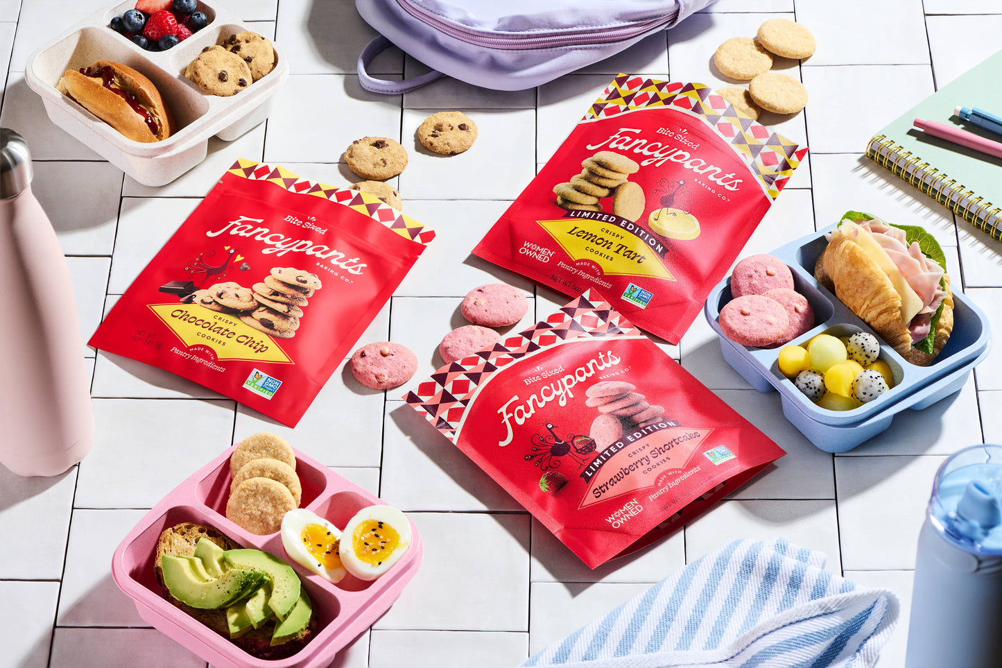 Fancypants Baking Strawberry Shortcake Cookies, 5 OZ