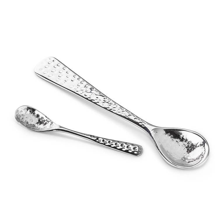 Small Hammered Spoon, 4"