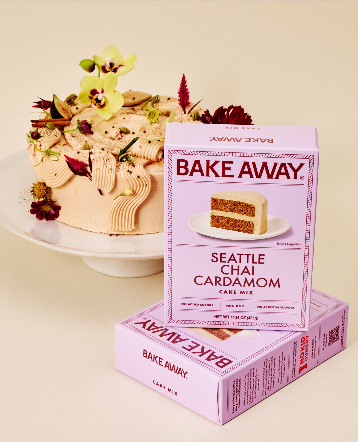 BAKE AWAY - Seattle Chai Cardamom Cake Mix | (1) Case = (8) ind. boxes