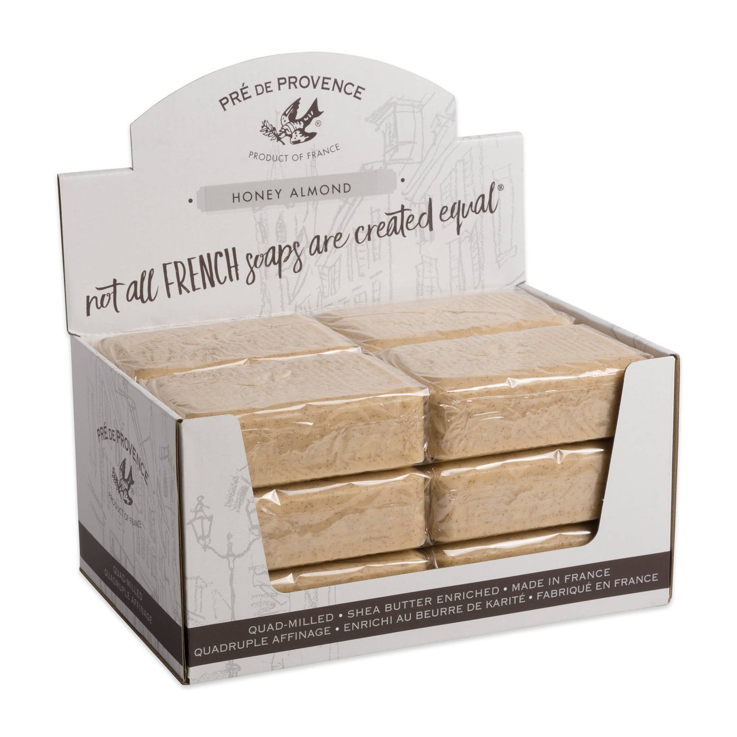 European Soaps - Honey Almond Soap Bar -  250 g