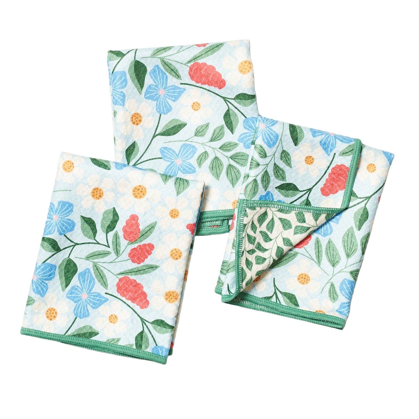 Once Again Home Co. - Mighty Mini Towel (Set of 3) Reversible - RJW Garden Path