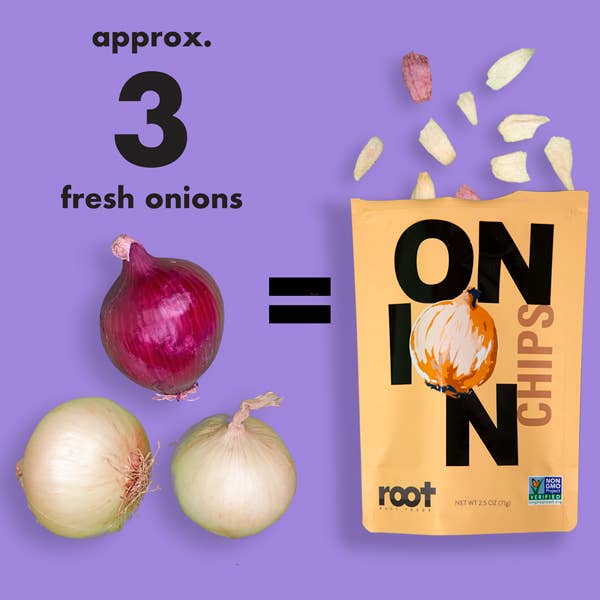 Root Foods Onion Chips