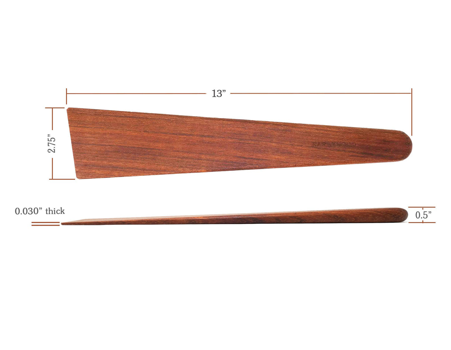 Earlywood  Big Tera Scraper, Jatoba