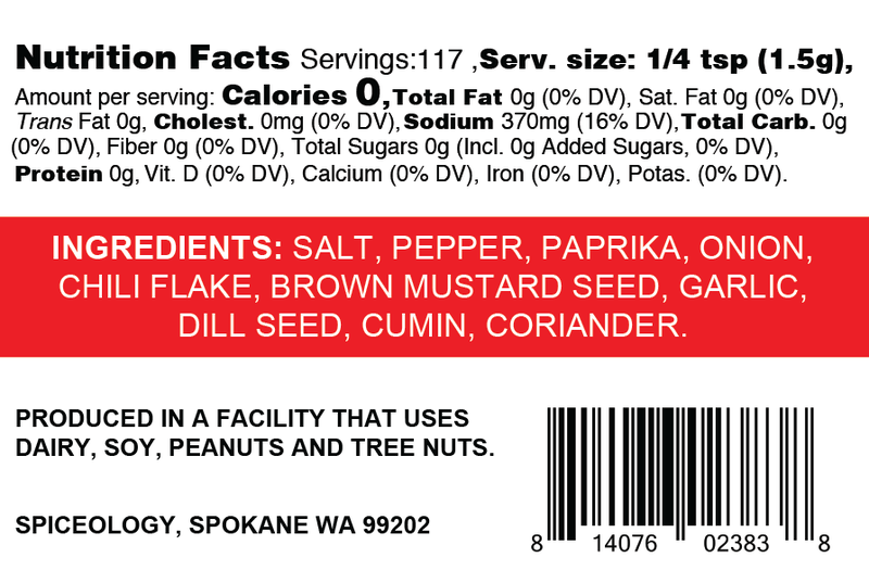 Spiceology Oh Canada Steak Seasoning Rub
