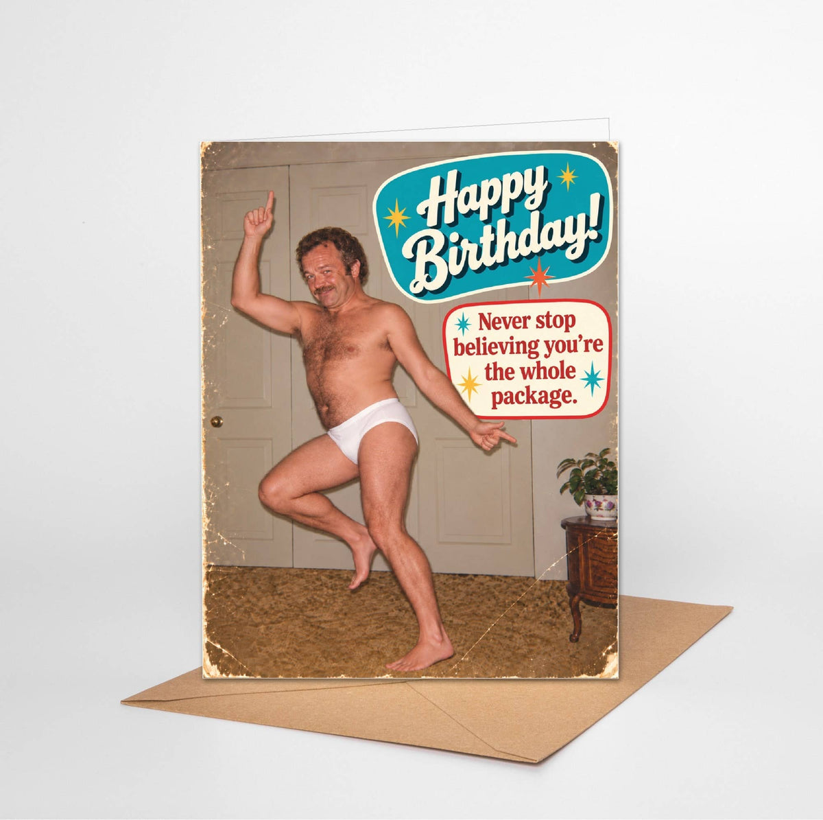 Katie Doodle | Boutique Greeting Cards & Birthday Gifts - Funny Cards Birthday, Greeting Cards Funny - "Whole Package"