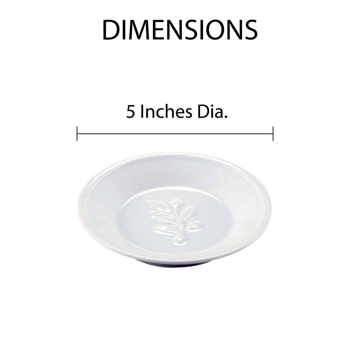 HIC - Harold Import Co. - HIC Kitchen Embossed Oil Dipping Dish