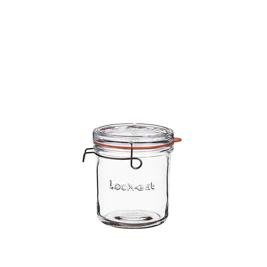 Luigi Bormilio Lock-Eat Jar, 25.25 oz