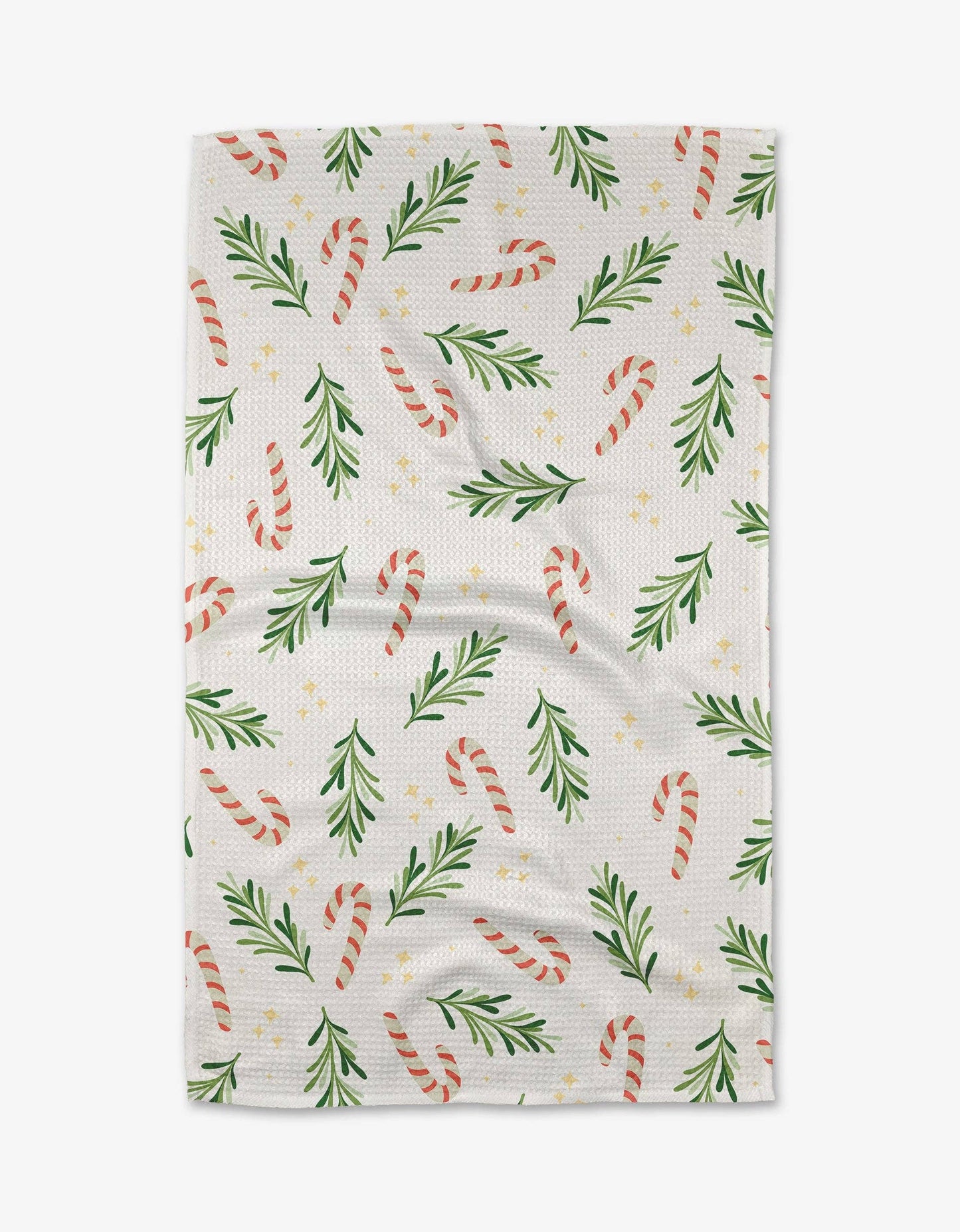 Geometry - Happy Holidays Tea Towel