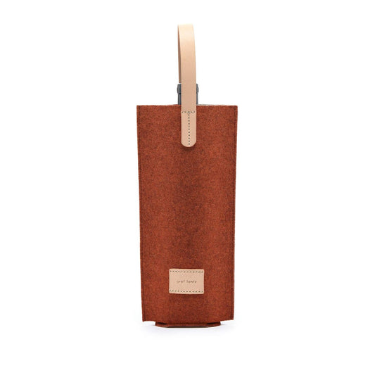 Graf Lantz - Cozy Carrier Merino Wool Felt Solo: Mahogany/Natrual