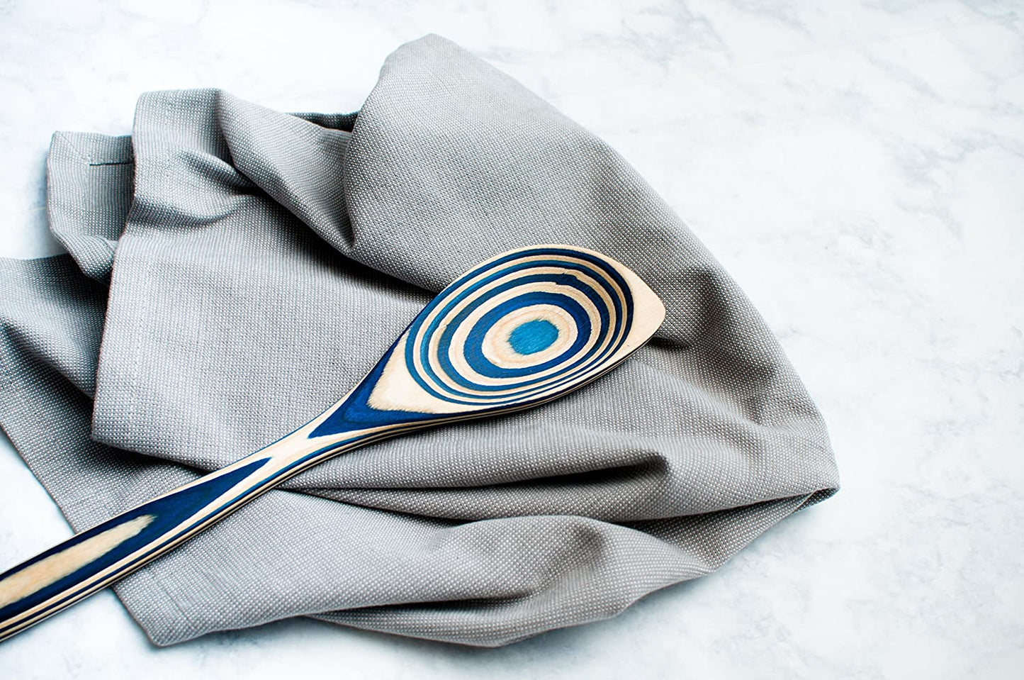 Island Bamboo Wood Corner Spoon
