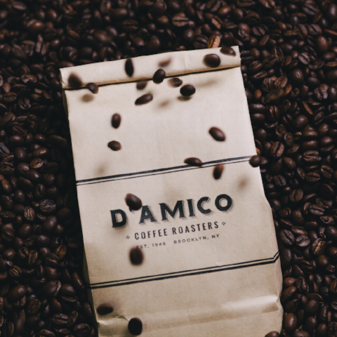 D'Amico Medium House Blend Whole Beans - 1 LB