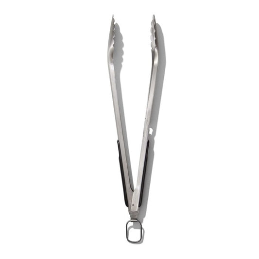 OXO Grilling Tongs with Built-In Bottle Opener